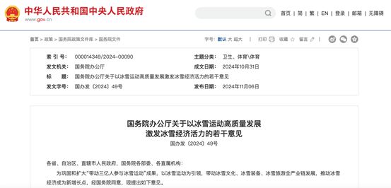 公考热点速递：冰雪经济