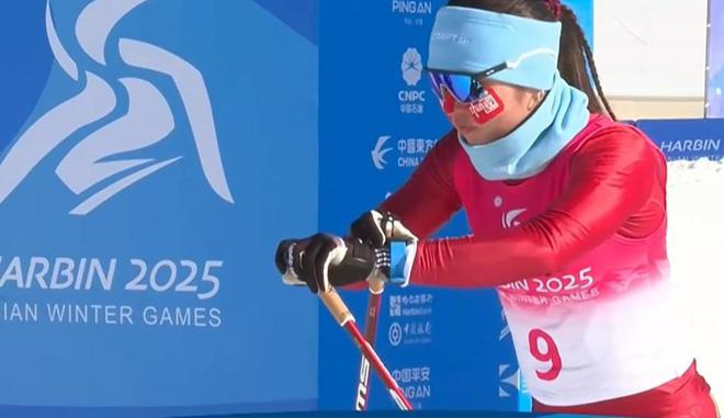 中国队亚冬会第10金！越野滑雪女子5公里中国选手包揽前4名